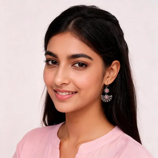 Pink_Metal_Earring_For_Women_Pack_Of_2