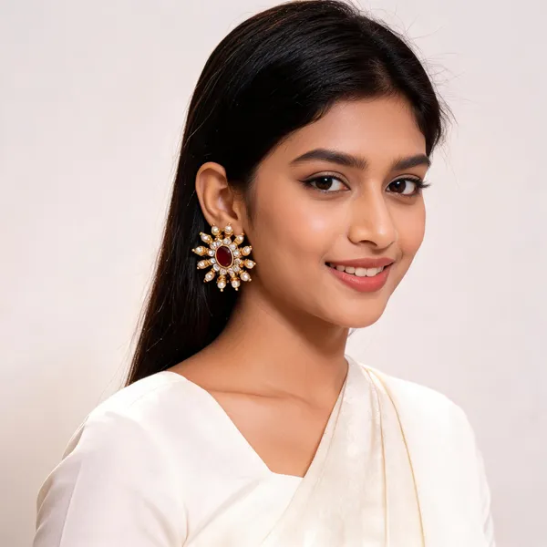 Multicolour_Metal_Earrings_For_Women