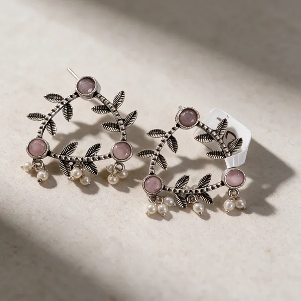 Silver_Metal_Earring_For_Women