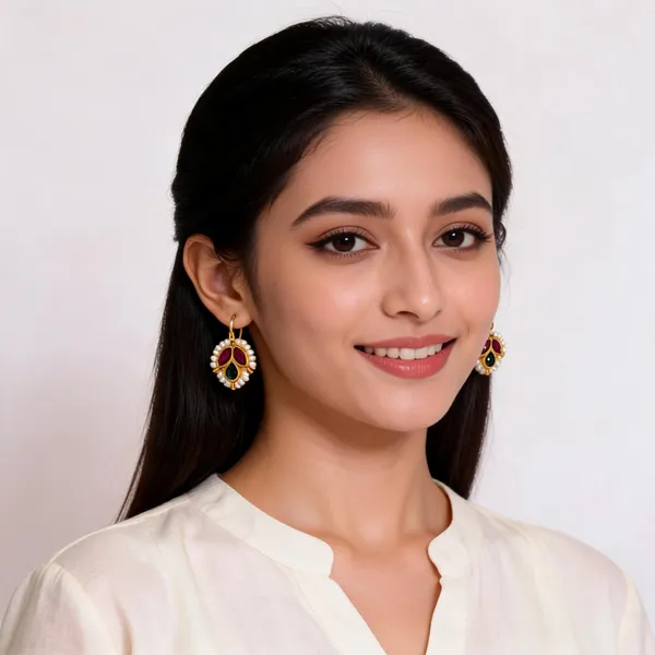 Gold_Metal_Earring_For_Women
