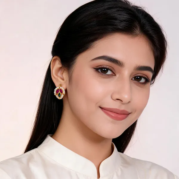 Gold_Metal_Earring_For_Women