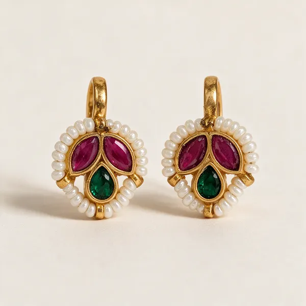 Gold_Metal_Earring_For_Women