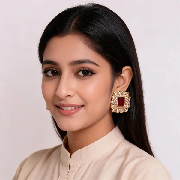 Multicolour_Metal_Earrings_For_Women
