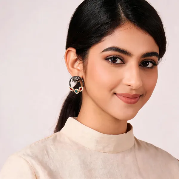 Silver_Metal_Earring_For_Women