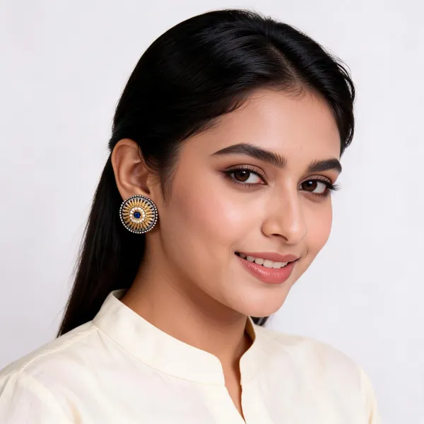 Gold_Metal_Earring_For_Women