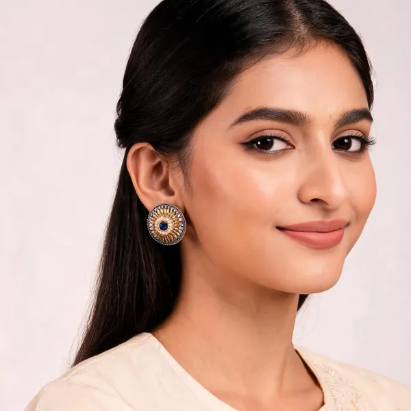 Gold_Metal_Earring_For_Women