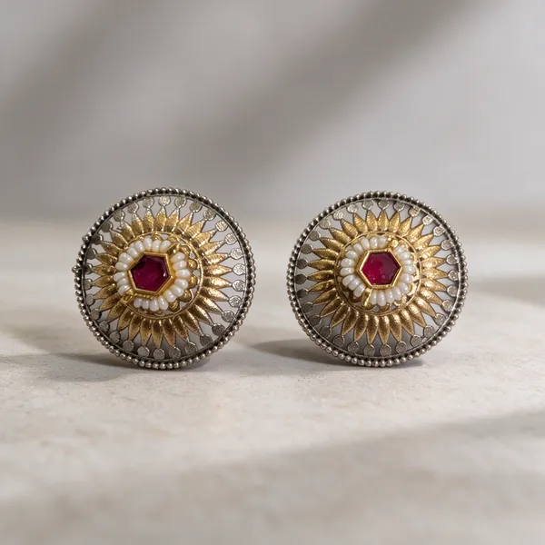 Gold_Metal_Earring_For_Women