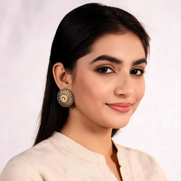 Gold_Metal_Earring_For_Women