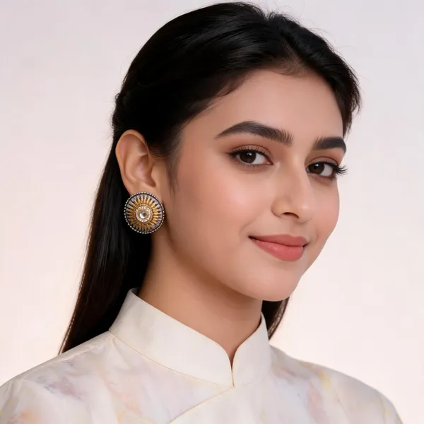 Gold_Metal_Earring_For_Women