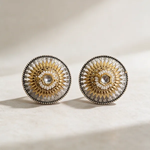 Gold_Metal_Earring_For_Women