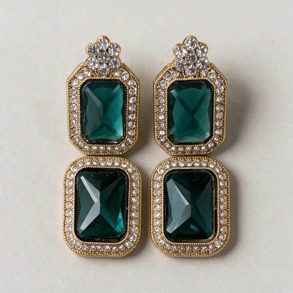 Blue_Metal_Earrings_For_Women