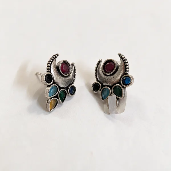 Silver_Metal_Earring_For_Women