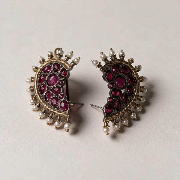 Gold_Metal_Earring_For_Women