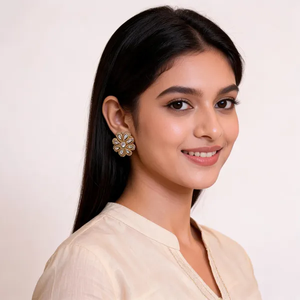 Gold_Metal_Earring_For_Women