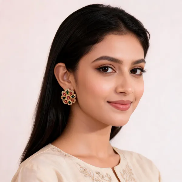 Gold_Metal_Earring_For_Women