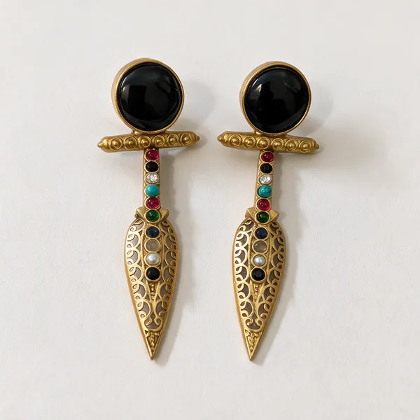 Gold_Metal_Earring_For_Women
