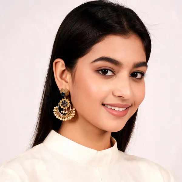 Gold_Metal_Earring_For_Women