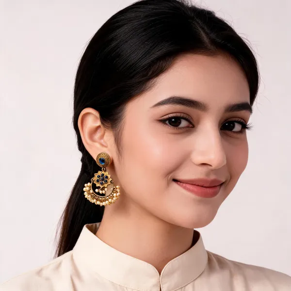 Gold_Metal_Earring_For_Women