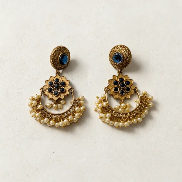 Gold_Metal_Earring_For_Women