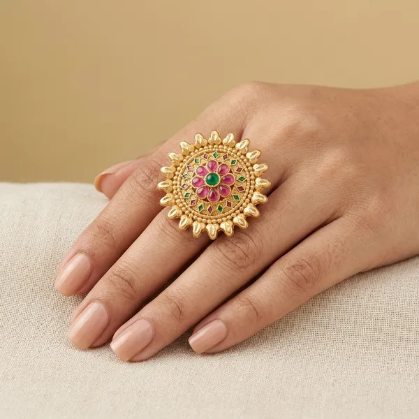 Gold_Metal_Ring_For_Women_Pack_Of_2