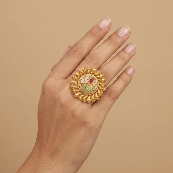 Gold_Metal_Ring_For_Women_Pack_Of_2
