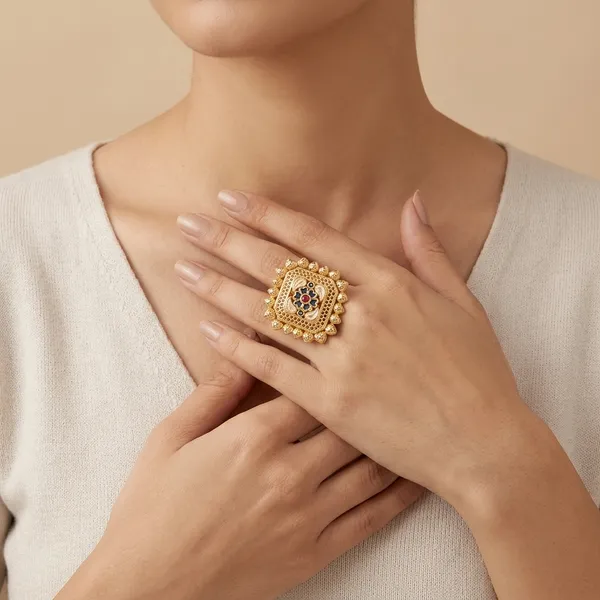 Gold_Metal_Ring_For_Women_Pack_Of_2