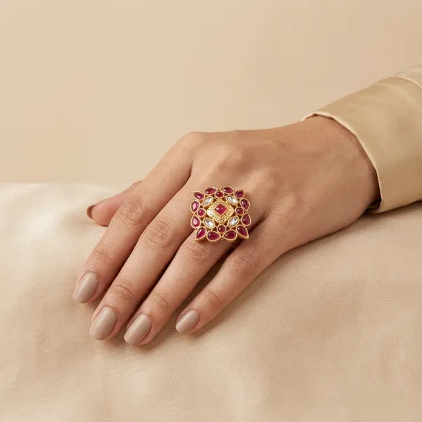 Gold_Metal_Ring_For_Women_Pack_Of_2