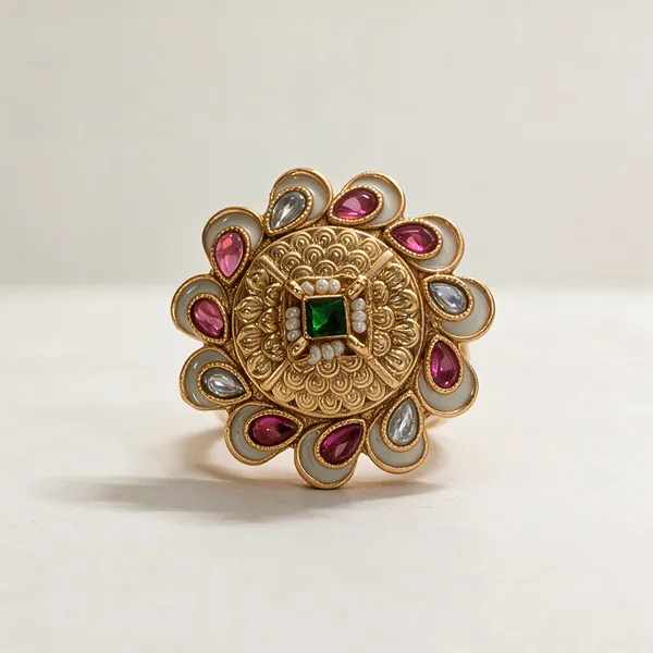 Gold_Metal_Ring_For_Women_Pack_Of_2
