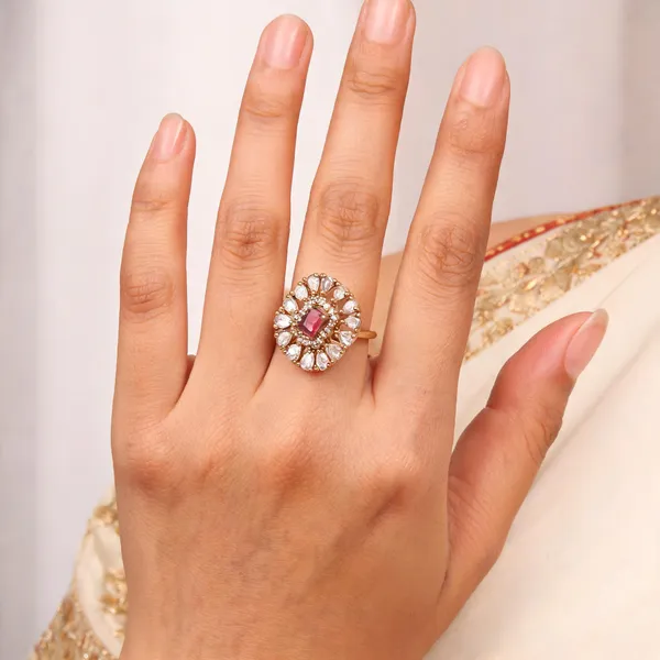 Gold_Metal_Ring_For_Women