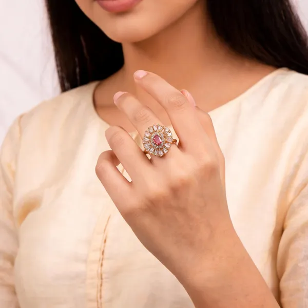 Gold_Metal_Ring_For_Women