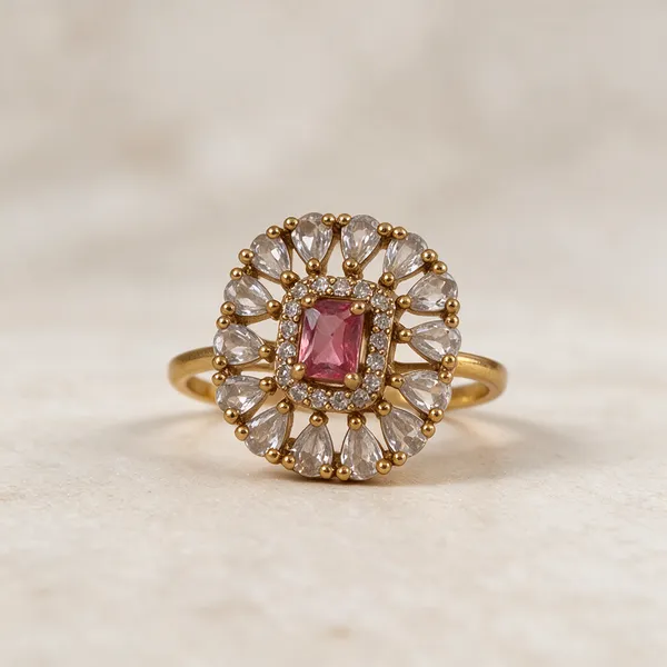 Gold_Metal_Ring_For_Women