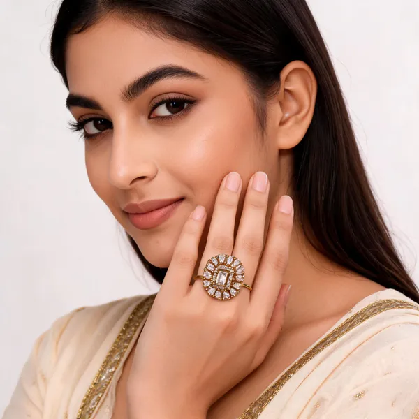 Gold_Metal_Ring_For_Women