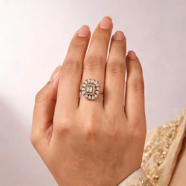 Gold_Metal_Ring_For_Women