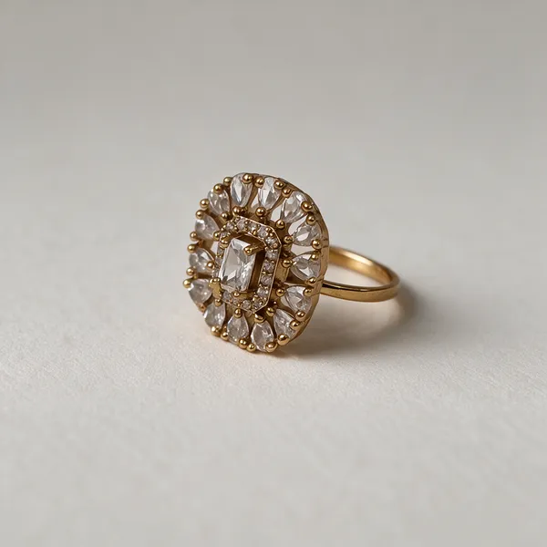 Gold_Metal_Ring_For_Women