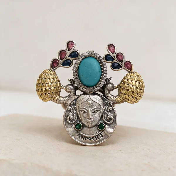Multicolour_Metal_Ring_For_Women