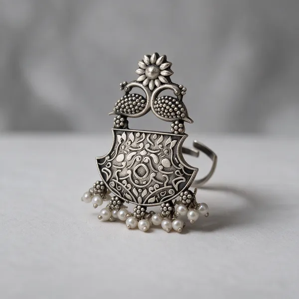 Silver_Metal_Ring_For_Women