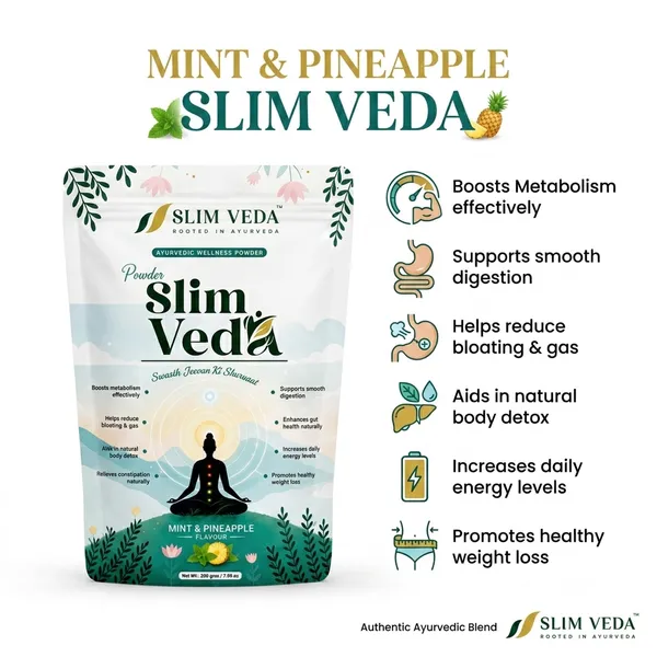 Slim_Veda_Mint_Pineapple_Ayurvedic_Wellness_Powder