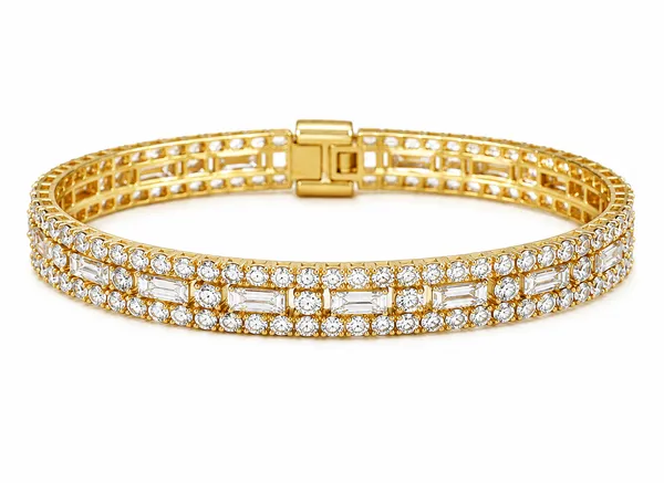 Gold_Baguette_Diamond_Tennis_Bracelet