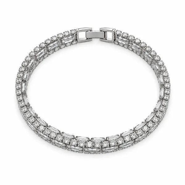 Diamond_Luxe_Baguette_Silver_Bracelet