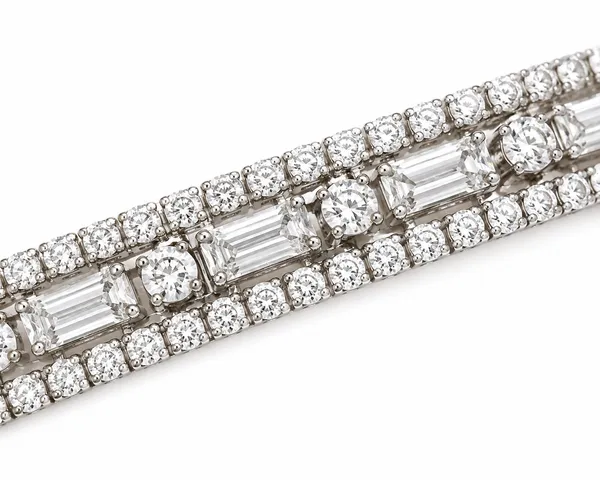 Diamond_Luxe_Baguette_Silver_Bracelet