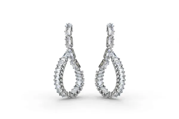 Diamond_Baguette_Teardrop_Earrings_