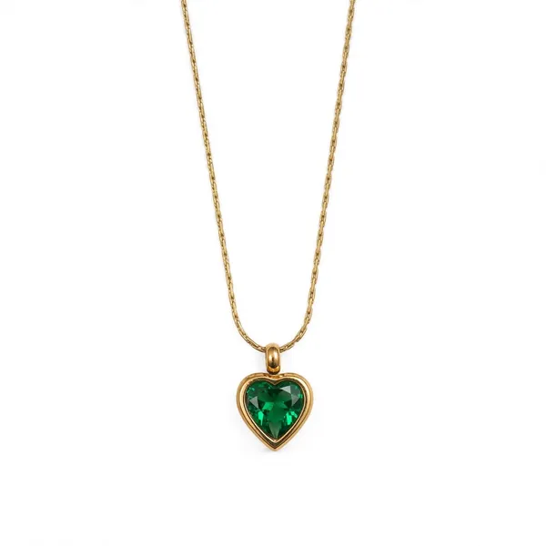 Emerald_Green_Heart_Pendant_Necklace_for_Women_-_Gold_Plated_Love_Heart_Chain