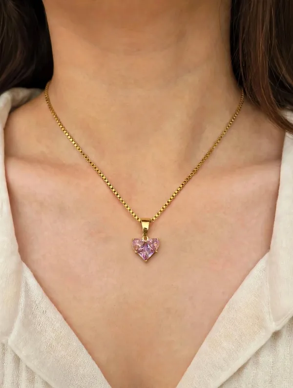 Pink_Heart_Diamond_Chain