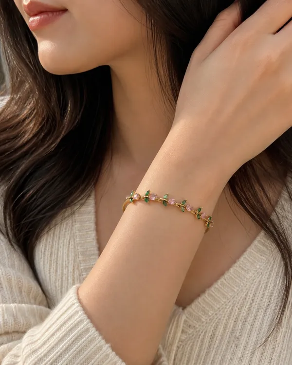Tulip_Braclet_kada_with_magnet