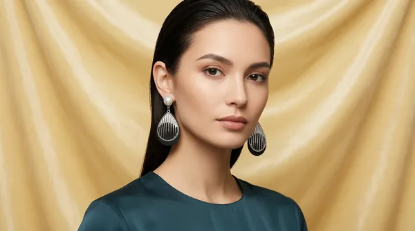 Silver_Alloy_Pearl_Drop_Earrings_For_Women