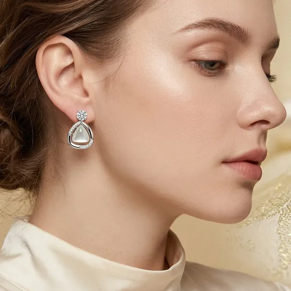Silver_Alloy_Crystal_Halo_Drop_Earrings_For_Women