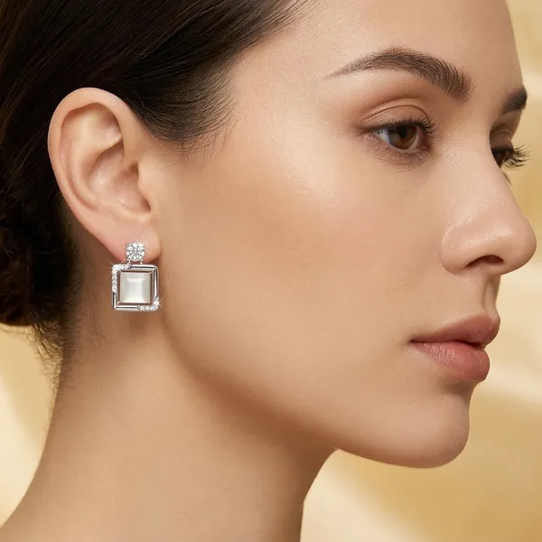 Silver_Alloy_Square_Halo_Crystal_Drop_Earrings_For_Women