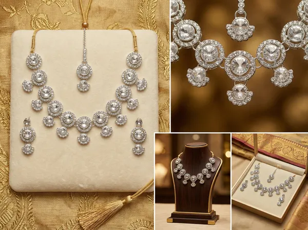 Silver_Alloy_Necklace_Set_For_Women