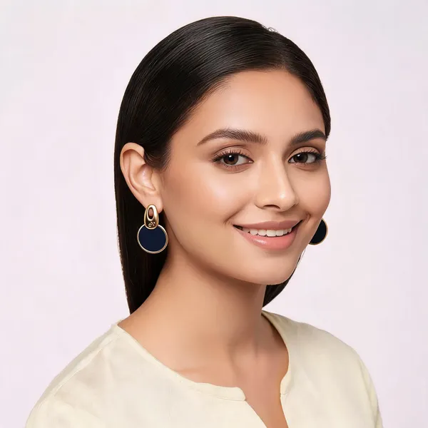 Black_Alloy_Orbit_Circle_Drop_Earrings_For_Women