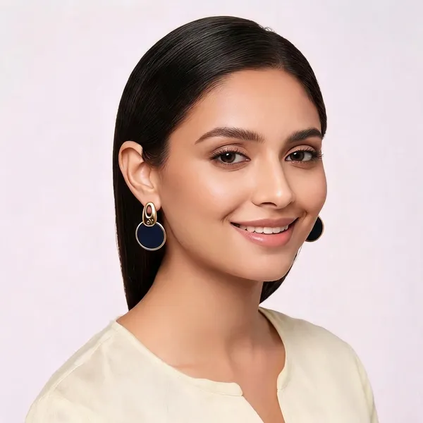 Black_Alloy_Orbit_Circle_Drop_Earrings_For_Women